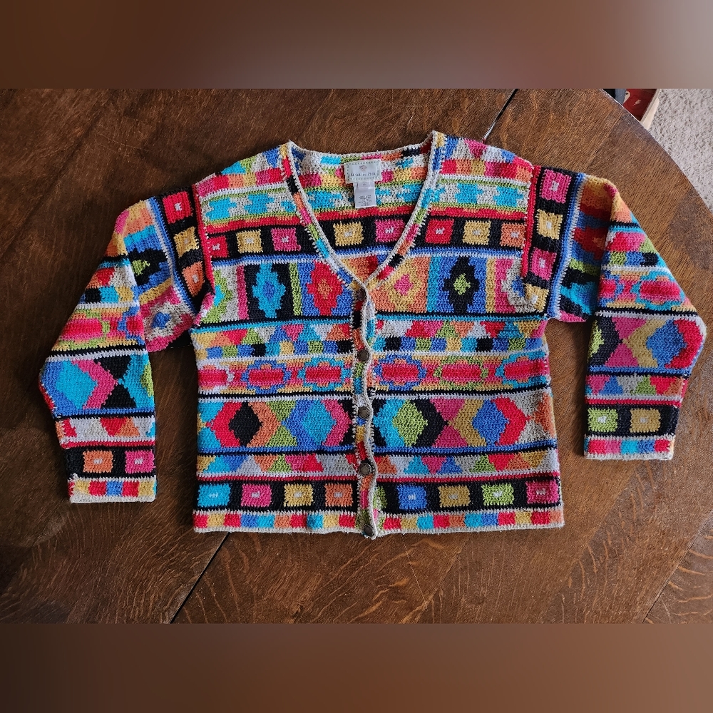 Hand Knit Susan Bristol Cardigan Sweater